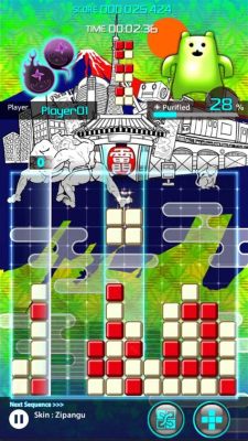  Lumines！色彩とリズムが織りなす、中毒性抜群のパズルゲーム体験！